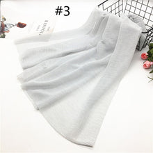 Load image into Gallery viewer, (FR) Modest Turban Hijab Head Scarf Women Wrinkles Long Shawl Headwear 75x180cm