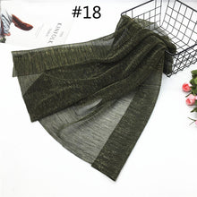 Load image into Gallery viewer, (FR) Modest Turban Hijab Head Scarf Women Wrinkles Long Shawl Headwear 75x180cm