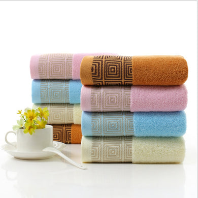 Soft Cotton Bath Towels For Adults Absorbent Terry Luxury Hand Bath Face Towels