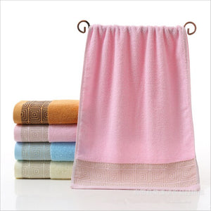 Soft Cotton Bath Towels For Adults Absorbent Terry Luxury Hand Bath Face Towels