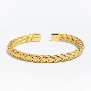 Classic Men Bracelet Jewelry Luxury Gold Plated Stainless Steel Cube Handmade Bracelets