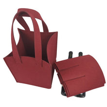 Load image into Gallery viewer, 6-grid Felt Wine Bag Beer Bottle Shopping Tote Red Wine Bottle Pouch Wedding Party Camping Bottle Carrier Package