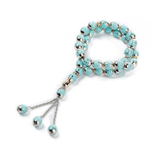 Load image into Gallery viewer, 12mm 33 Muslim Prayer Beads Misbaha Tasbeeh Sibha Islamic Tassel Pendant Tasbih Allah