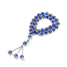 Load image into Gallery viewer, 12mm 33 Muslim Prayer Beads Misbaha Tasbeeh Sibha Islamic Tassel Pendant Tasbih Allah