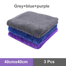 Load image into Gallery viewer, 3/5/10 pcs Extra Soft Car Wash Microfiber Towel Car Cleaning Drying Cloth Car Care Cloth Detailing Car WashTowel Never Scrat