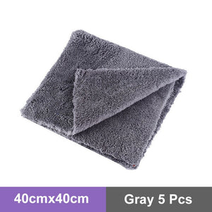3/5/10 pcs Extra Soft Car Wash Microfiber Towel Car Cleaning Drying Cloth Car Care Cloth Detailing Car WashTowel Never Scrat