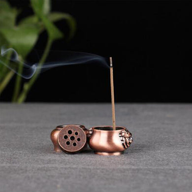 7 Holes Incense Burner Plate Ash Catcher Holder Ornament for Buddha Temple Incense Stick Cone Incense Home Teahouse Decoration