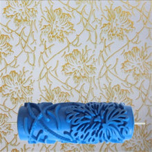 Load image into Gallery viewer, 18 Patterns Wall Decoration Paint 5&quot; Rubber Roller Brush Head Without Painting Tools Wallpaper Home Room Painting Machine 85-102