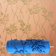 Load image into Gallery viewer, 18 Patterns Wall Decoration Paint 5&quot; Rubber Roller Brush Head Without Painting Tools Wallpaper Home Room Painting Machine 85-102