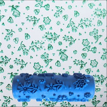Load image into Gallery viewer, 18 Patterns Wall Decoration Paint 5&quot; Rubber Roller Brush Head Without Painting Tools Wallpaper Home Room Painting Machine 85-102