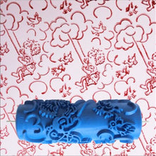 Load image into Gallery viewer, 18 Patterns Wall Decoration Paint 5&quot; Rubber Roller Brush Head Without Painting Tools Wallpaper Home Room Painting Machine 85-102