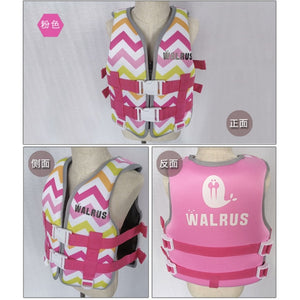 Child Life Vest Kid Swimming Neoprene Jacket for Boys Girls Buoyancy Safety Suit Boating Beach Swim Surf Ski Drift Water Sports