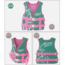 Load image into Gallery viewer, Child Life Vest Kid Swimming Neoprene Jacket for Boys Girls Buoyancy Safety Suit Boating Beach Swim Surf Ski Drift Water Sports