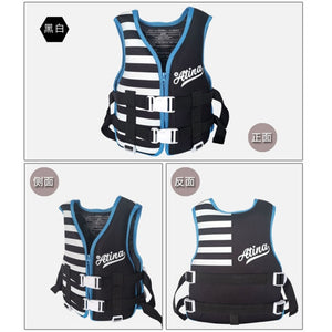 Child Life Vest Kid Swimming Neoprene Jacket for Boys Girls Buoyancy Safety Suit Boating Beach Swim Surf Ski Drift Water Sports