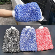 Load image into Gallery viewer, New Soft Glove High Density Wash Cloth Ultra Super Absorbent Microfiber Car Sponge Plush Glove
