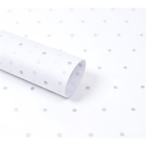 REM 28pcs 50cm*70cm Dot Print Tissue Papers Flower Wrapping Papers Gift Packaging Craft Paper