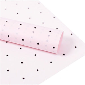 REM 28pcs 50cm*70cm Dot Print Tissue Papers Flower Wrapping Papers Gift Packaging Craft Paper