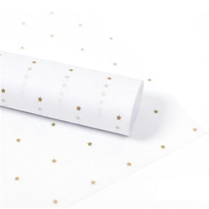 REM 28pcs 50cm*70cm Dot Print Tissue Papers Flower Wrapping Papers Gift Packaging Craft Paper