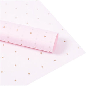 REM 28pcs 50cm*70cm Dot Print Tissue Papers Flower Wrapping Papers Gift Packaging Craft Paper