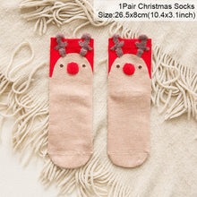 Load image into Gallery viewer, Cartoon Christmas Socks Ornaments Merry Christmas Decorations For Home Christmas Gifts Xmas Noel Navidad Happy New Year Supplies