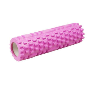 REM Yoga Column Gym Fitness Foam Roller Exercise Back Muscle Massage *26cm
