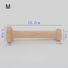 Load image into Gallery viewer, 1Pcs Wooden Egg Tart Mould Double Portable Pastry Pusher DIY Baking Supplies Egg Tart Tamper Kitchen Tools