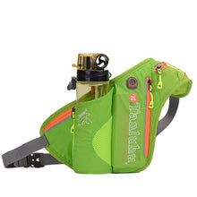 Load image into Gallery viewer, Reflective Waist Running Bags with Bottle Holder Sports Fanny Pack for Camping/Hiking Waist Pack Bags
