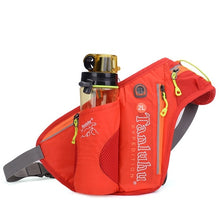 Load image into Gallery viewer, Reflective Waist Running Bags with Bottle Holder Sports Fanny Pack for Camping/Hiking Waist Pack Bags