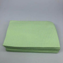 Load image into Gallery viewer, 25/125Pcs/Bag Dentistry Disposable Dental Bibs 13*18 Inch (33cm*45cm) Waterproof Dentist Medical Paper Scarf Tattoo Odontologia