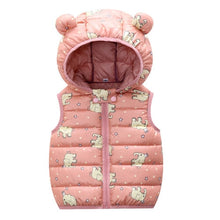 Load image into Gallery viewer, Baby Girl Winter Clothes Cartoon Warm Children&#39;s Vest Waistcost Sleeveless Baby Boy &#39;s Clothes Fashion Kids Clothing 2020 New