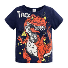 Load image into Gallery viewer, Boy T-Shirts Long Short Sleeve For Children Baby Casual Cartoon Dinosaur Brand Fashion Kids Tops &amp; Tees