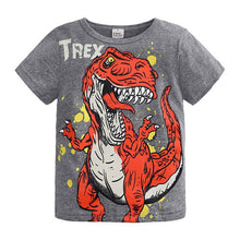 Load image into Gallery viewer, Boy T-Shirts Long Short Sleeve For Children Baby Casual Cartoon Dinosaur Brand Fashion Kids Tops &amp; Tees