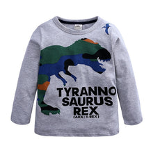 Load image into Gallery viewer, Boy T-Shirts Long Short Sleeve For Children Baby Casual Cartoon Dinosaur Brand Fashion Kids Tops &amp; Tees