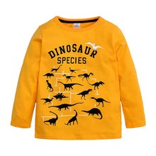 Load image into Gallery viewer, Boy T-Shirts Long Short Sleeve For Children Baby Casual Cartoon Dinosaur Brand Fashion Kids Tops &amp; Tees