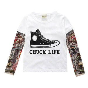 Boy T-Shirts Long Short Sleeve For Children Baby Casual Cartoon Dinosaur Brand Fashion Kids Tops & Tees