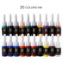 Load image into Gallery viewer, New 5ml Color mixing Tattoo Ink Semi Permanent Natural Plant Pigment Makeup Professional Tattoos Ink Pigment For Body Art Paint