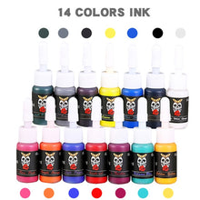Load image into Gallery viewer, New 5ml Color mixing Tattoo Ink Semi Permanent Natural Plant Pigment Makeup Professional Tattoos Ink Pigment For Body Art Paint