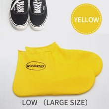 Load image into Gallery viewer, Reusable Latex Waterproof Rain Shoes Covers Slip-resistant Rubber Rain Boot Overshoes Rain Covers Shoes Accessories With elastic