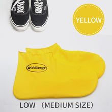 Load image into Gallery viewer, Reusable Latex Waterproof Rain Shoes Covers Slip-resistant Rubber Rain Boot Overshoes Rain Covers Shoes Accessories With elastic