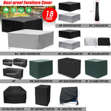 Load image into Gallery viewer, 18 Sizes Outdoor Garden Furniture Cover Waterproof Oxford Sofa Chair Table BBQ Protector Rain Snow Dustproof Protection Cover