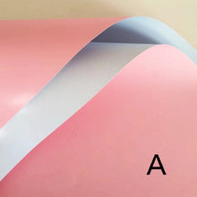 Load image into Gallery viewer, REM 20pcs/set Flower Wrapping Paper Korean Two-tone Gift Packaging Paper Waterproof Florist Bouquet Supplies