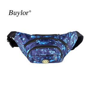 Buylor Fanny Pack Men Belt Bag Waterproof Waist Packs Banana Chest Bum Bag Women Zipper Wallet Pouch Travel Bicycle Hiking