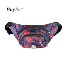 Load image into Gallery viewer, Buylor Fanny Pack Men Belt Bag Waterproof Waist Packs Banana Chest Bum Bag Women Zipper Wallet Pouch Travel Bicycle Hiking
