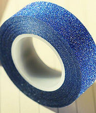 Load image into Gallery viewer, 5M DIY Self-adhesive Silver Golden Glitter Washi Paper Tape Sticker Scrapbooking Wedding Birthday Party Home Decoration