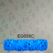 Load image into Gallery viewer, 27 Patterns Wall Decoration Paint 7&quot; Rubber Roller Brush Head Without Painting Tools Wallpaper Home Room Painting Machine 30-70