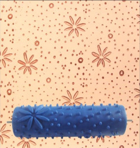 27 Patterns Wall Decoration Paint 7" Rubber Roller Brush Head Without Painting Tools Wallpaper Home Room Painting Machine 30-70