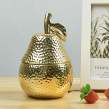 Load image into Gallery viewer, Ceramic Pineapple Storage Tank Candle Container Sugar Jar Piggy Bank Seal Pot with Dustproof Cover Home Decor Gift