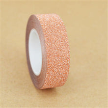 Load image into Gallery viewer, REM 5M DIY Self-adhesive Glitter Washi Paper Scrapbooking Tape Stickers Wedding Birthday Festival Decorations Craft Paper