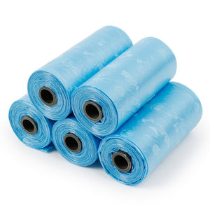 50Rolls Dog Poop Bags Pet Waste Garbage Bags Biodegradable Outdoor Carrier Holder Dispenser Clean Pick up Tools Pet Accessories