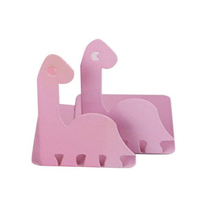 2pcs Cartoon Animal Bookends Book Stand Support Desktop Office Magazine Organizer Rack Shelf Holder